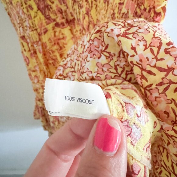 Poupette St. Barth Orange Pink Camila Mini Dress S - Picture 6 of 7